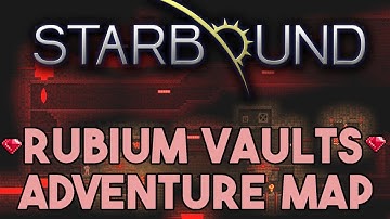 Starbound Adventure Map: Rubium Vaults - Preview