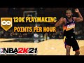How to Get PLAYMAKING BADGES in NBA 2K21! Fast and Easy Playmaking Badge Method!