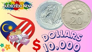 Rare Find: Discovering the True Worth of Malaysia's 20 Sen 2006 Coin .....
