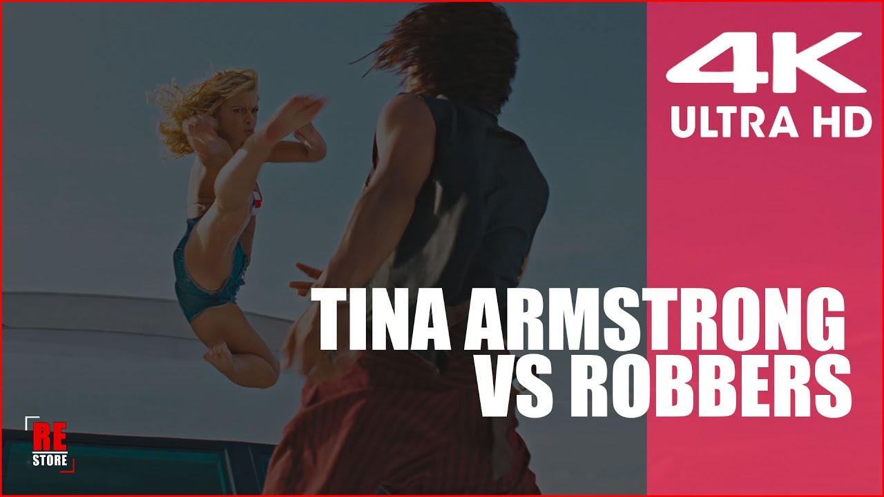 Download Tina Armstrong Vs Robbers | D.O.A.: Dead Or Alive (2006) | REMASTERED (UHD 4K60FPS)