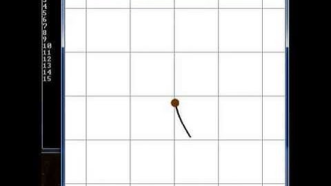 Stone & Rope using Verlet Integration