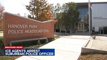 ICE arrests Hanover Park police officer, accuses him of being in US illegally