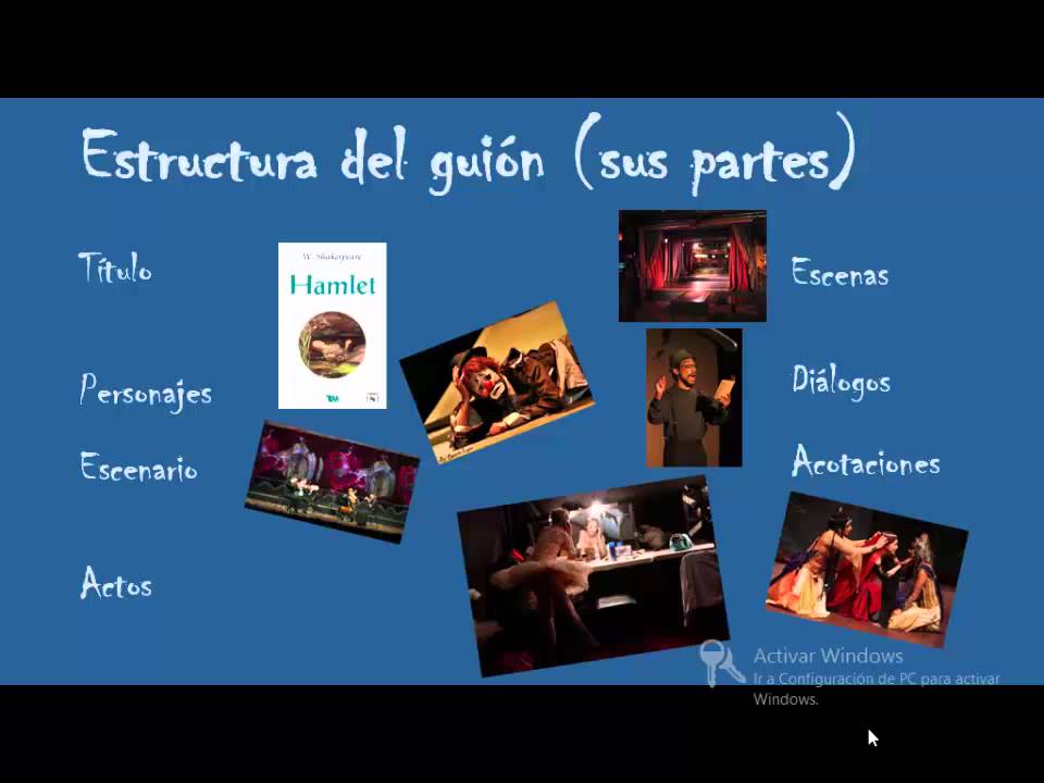 Adaptación de cuentos y novelas a guiones teatrales - YouTube