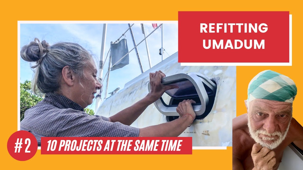 BOATYARD BLUES Nr 2. Sailboat repair reality - 10 projects at the same time.