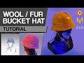 Wool/Fur Bucket Hat Tutorial - Marvelous Designer & Blender