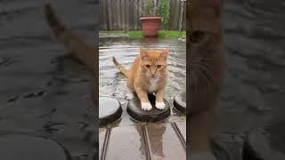 He had another wild dream... Part 2 🐈💤  #funny #shortvideo #viral #cat