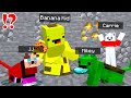Banana Kid and Carrie Adopted JJ and Mikey’s CATS in Minecraft MOVIE! – Maizen