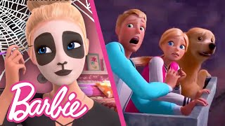 ​@Barbie | Halloween Fun! SCARY GHOSTS , Butterfly Halloween Makeup Tutorial , & More!