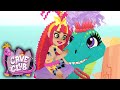 The First Dinosaur Ride from Tyra! 🦖 Cave Club Episode 8 | Cave Club