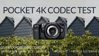 Blackmagic Pocket Cinema Camera 4K Codec Test