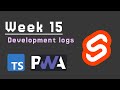 Building my self-tracking app in public (Week 15)