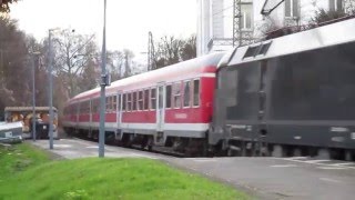 Zug national express mit DB Regio Fahrrad-Waggon