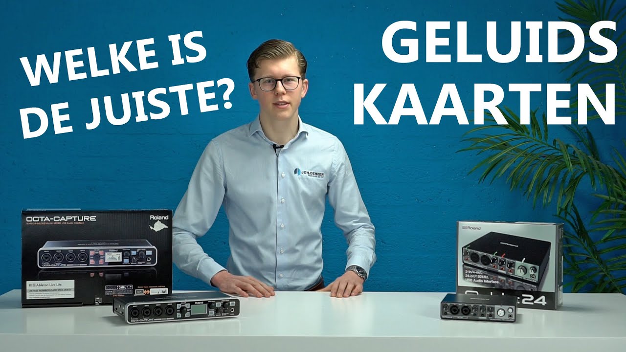 Geluidskaarten voor Hauptwerk & produceren: Welke is de juiste? | Joh.deHeer