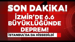 Son Daki̇ka... İzmi̇r Deprem Ani Görüntüleri̇ 30 Eki̇m 2020 İzmir Depremi İstanbulda Da Hissedildi