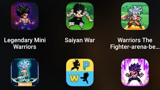 Saiyan War,Legendary Mini Warriors,Warriors The Fighter,Warrior,Power Warriors,Z DRAGON WARRIORS 1.5 screenshot 5