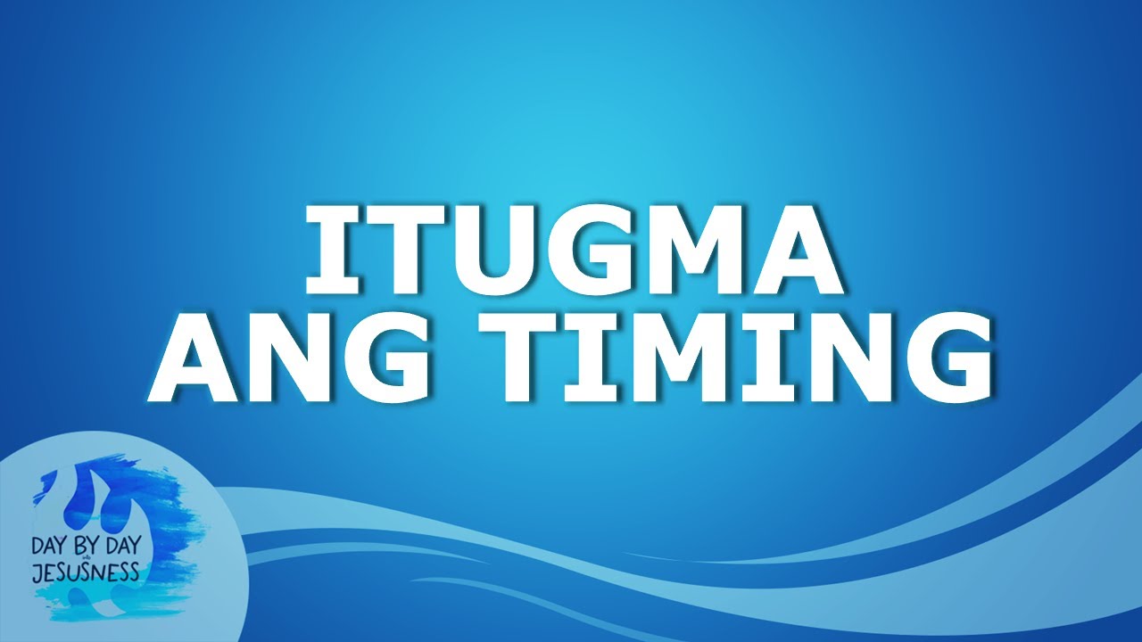 2025-07-20 Itugma ang Timing - Ed Lapiz