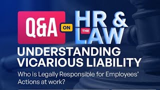 Q&A on HR and The LAW