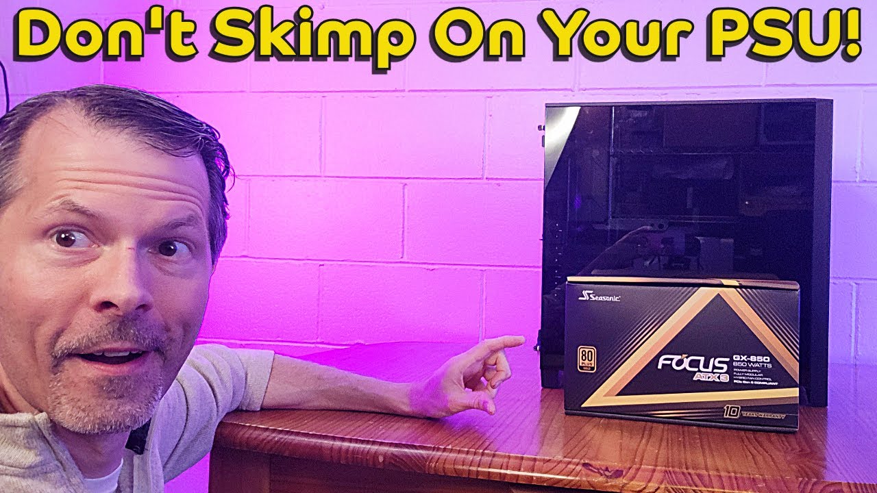 Установка блока питания Seasonic Focus GX 850 – почему качественный блок питания важен в высокопр...