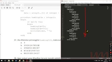OSK Informatika 2015 - Pembahasan #37-38