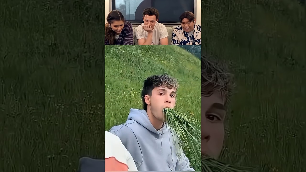 Tom Holland React Viral Videos part 158 #tomholland #funny #trytolaugh #reaction