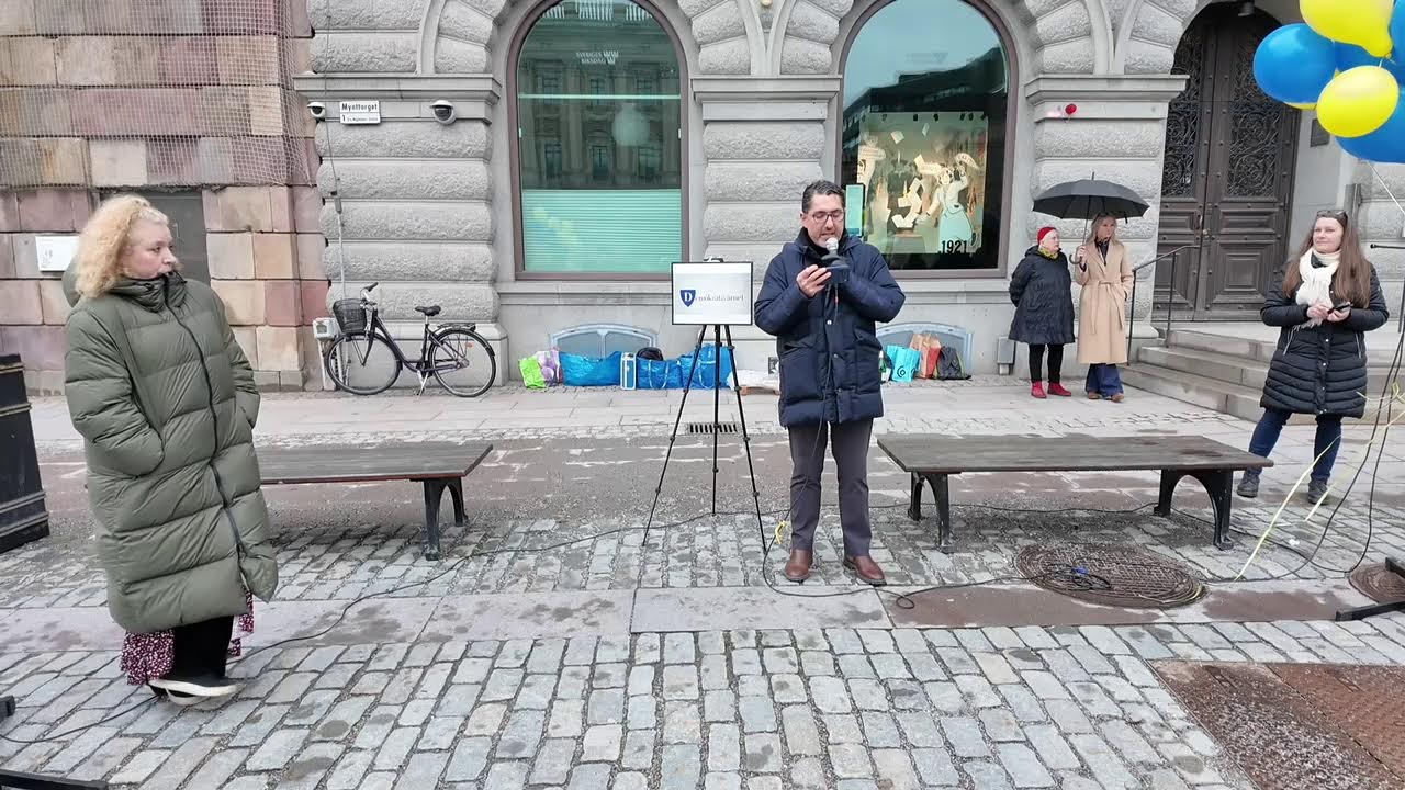 Demokrativärnets internationella dagen mot islamism.