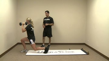 Split Squat with Shoulder Press & Crane Movement