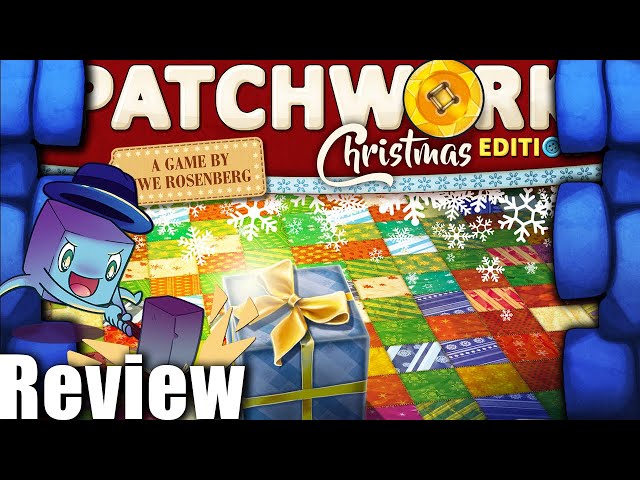 Patchwork Christmas Edition Board Game