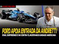 Ford declara apoio  gm e andretti em unidade americana  mclaren referncia  pilotos alpine