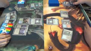 Modern Magic — Simic Infect vs. Grixis Moon Control
