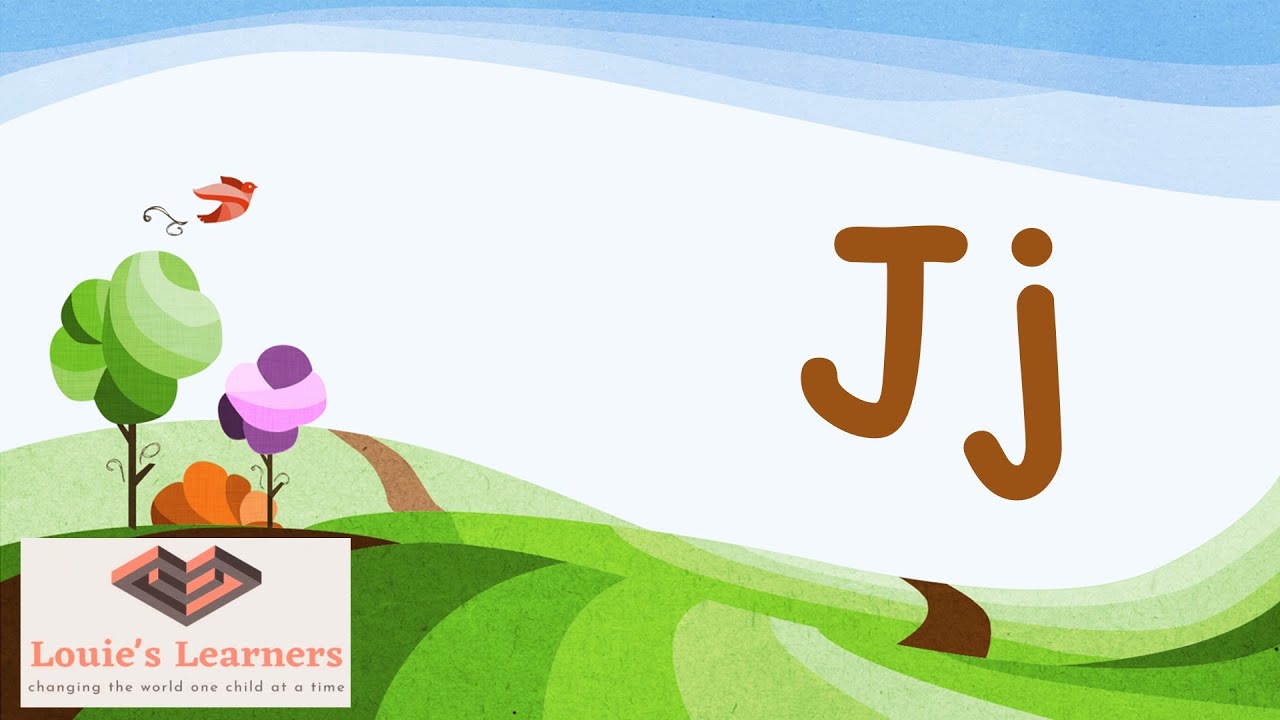 Letter J Visual, Auditory and Art Lesson - YouTube