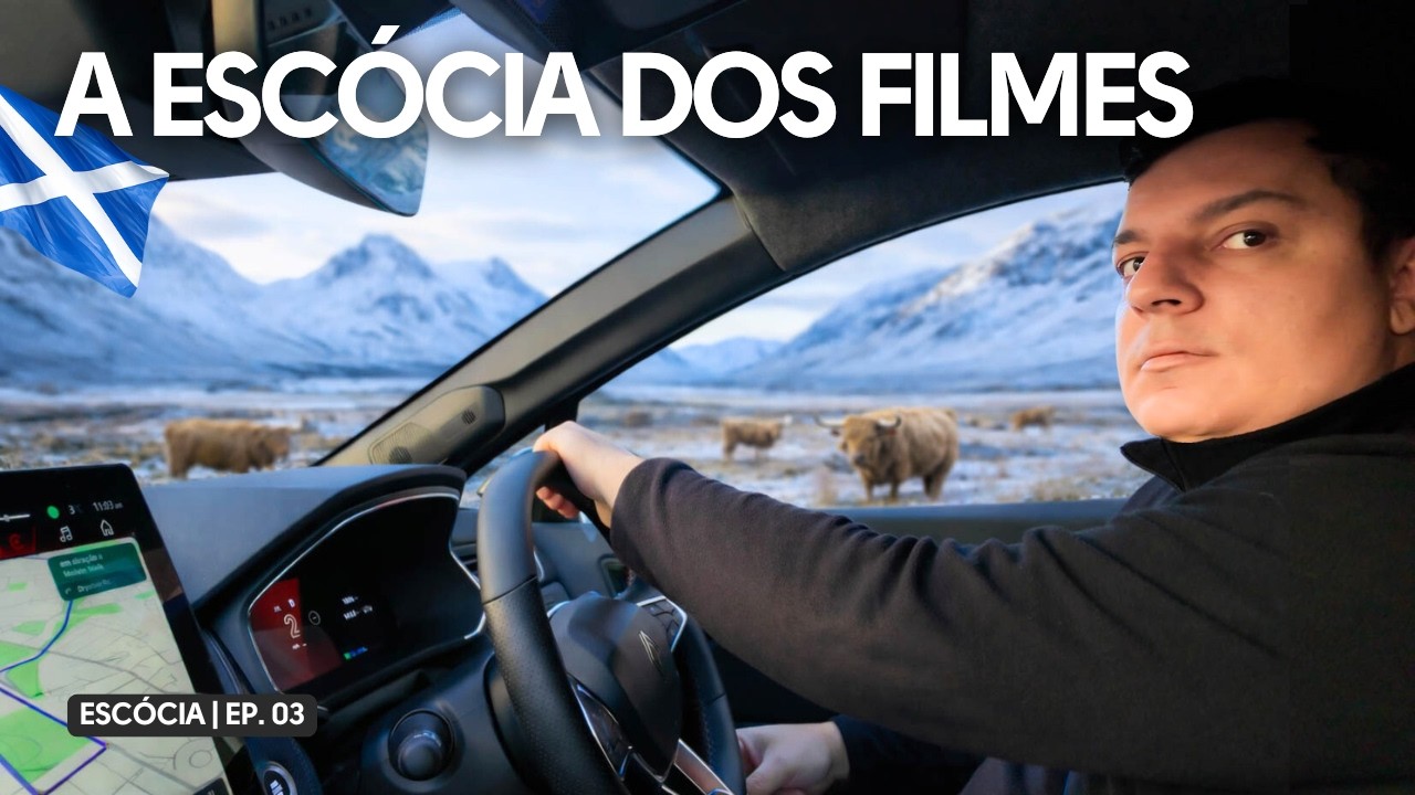 PEGAMOS A ESTRADA PARA AS HIGHLANDS E NÃO ESTÁVAMOS PREPARADOS | TERRAS ALTAS DA ESCÓCIA