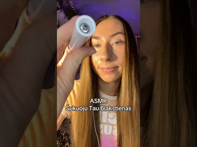 Žiūrėk, kaip jos atsiskiria🤩 #asmr #asmrlietuviskai #lietuva #tingles #garsai #miegas #makeup