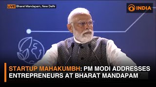 Startup Mahakumbh: PM Modi addresses entrepreneurs at Bharat Mandapam
