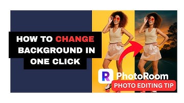 How to change background in photoroom app📸📷One click photo editing tutorial 📸🔥