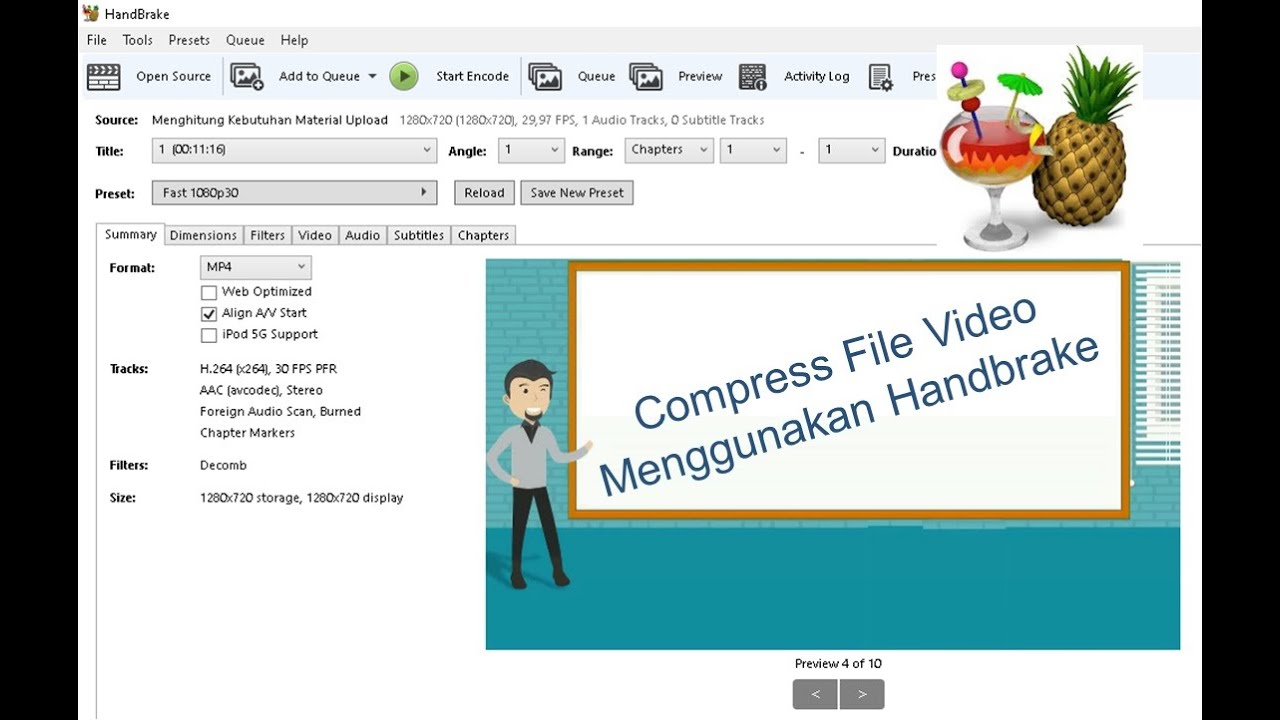 Video Tutorial Cara Instal Aplikasi Handbrake - YouTube