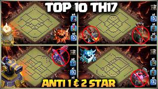 AFTER UPDATE🔥TOP 10 BEST TH17 WAR BASE + BATTLES | TH17 WAR BASE WITH COPY LINK 🥇 TH17 CWL BASE 2026 screenshot 5