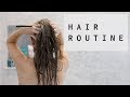 My hair care routine  how i style my hair  angela lanter