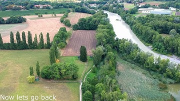 DJI Spark Mods 1k range over Geneva - OTG 5.4 GHz - Sports mode