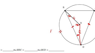 Inscribed Angle Example #2 -