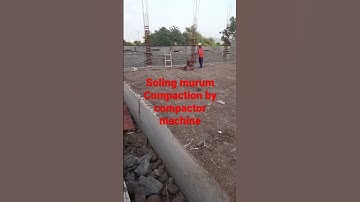 murum compaction by compactor machine