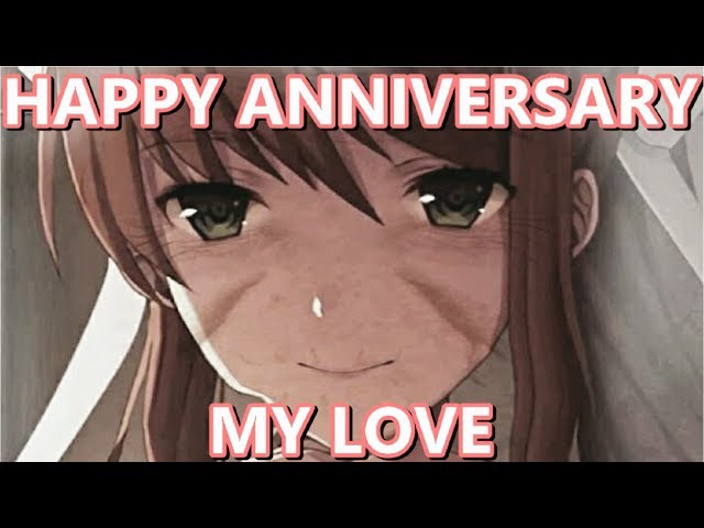 Made for the 100K download milestone for the Monika After Story Mod   Литературный кружок, Детские мемы, Фан арт