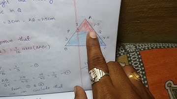 Similar triangles 10th maths exercise 8.3 question number 5 || sri pragna