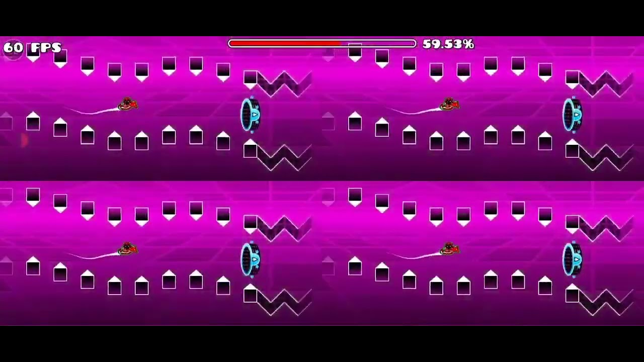 A random level [full showcase and layout] :D #gd #gdlevel - YouTube
