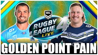The Worst Ending EVER to Golden Point Between the Titans and Cowboys (NRL Round 10)
