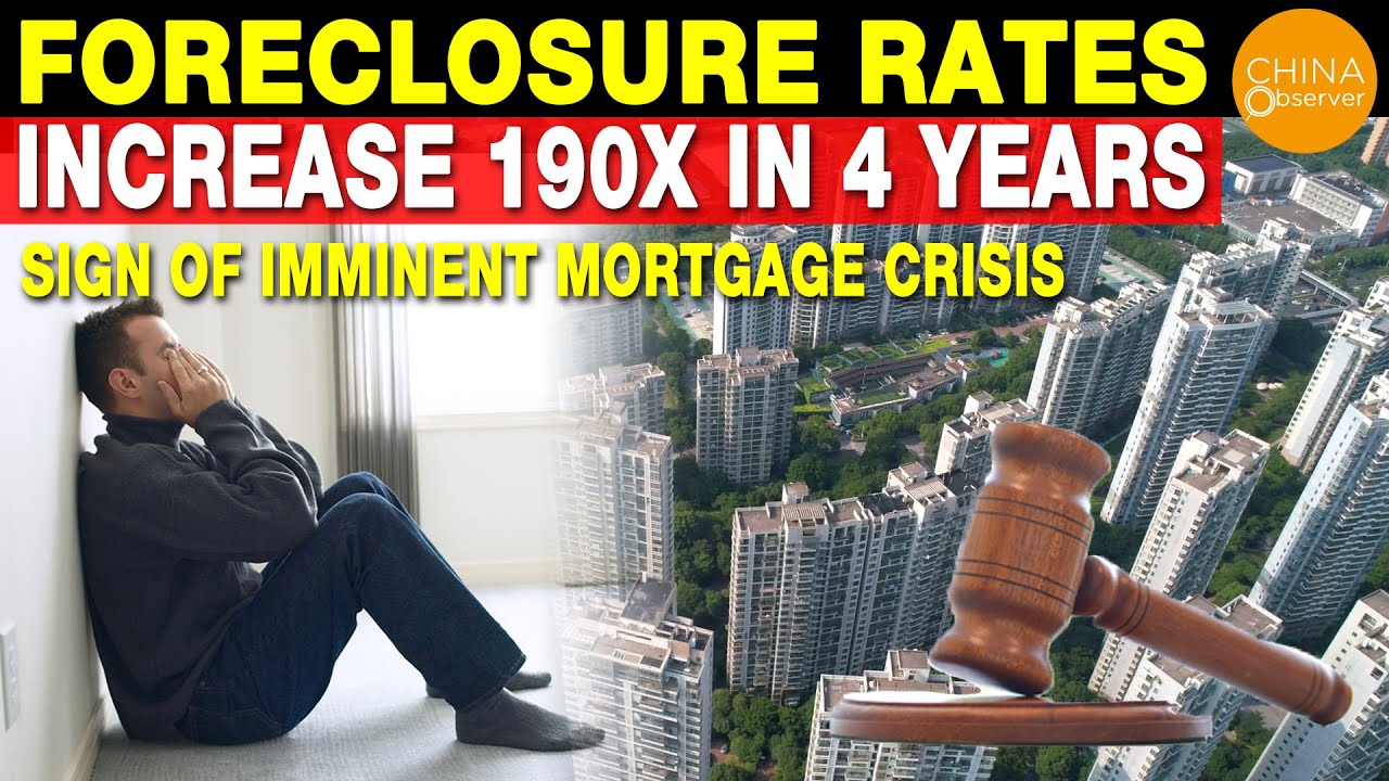 Foreclosure Rates Increase 190x in Four Years, Sign of Imminent Mortgage Crisis YouTube