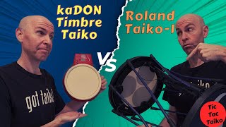 Product Comparison: kaDON Timbre Taiko vs Roland Taiko-1