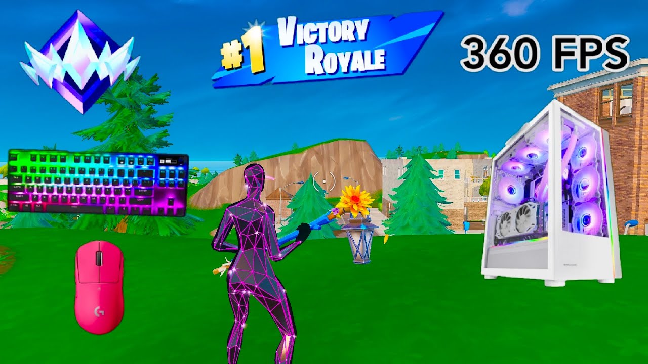 Fortnite Unreal Ranked Reload On PC | Keyboard & Mouse Gameplay | 360 FPS | 4K