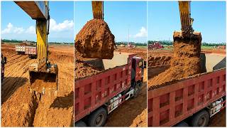 How To Excavators Load Soil Onto Trucks Professionally P2173