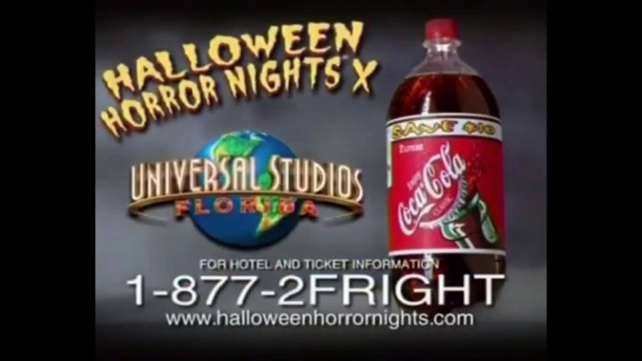 Halloween Horror Nights X (2000) - "Therapist" Commercial