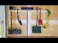 How to make an easy diy garden or garage tools hanger organizer